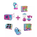 Ficha técnica e caractérísticas do produto Kit Cozinha Infantil 4 Brinquedos e Vários Acessórios