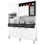 Kit Cozinha Itatiaia Regina I31vg3-155 Preto