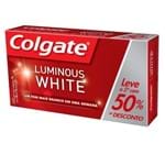 Ficha técnica e caractérísticas do produto Creme Dental Colgate Luminous White Brilliant Mint 70g Promo Leve o 2º com 25% Desconto