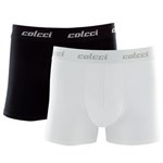 Ficha técnica e caractérísticas do produto Kit Cuecas Boxer Cotton Colcci - G - MISTO