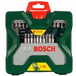 Ficha técnica e caractérísticas do produto Kit De Acessórios Xline 43 Com Peças Bosch