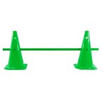 Ficha técnica e caractérísticas do produto Kit de Barras para Cones de Agilidade ProAction com 4 Unidades - Verde