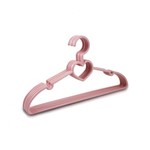 Ficha técnica e caractérísticas do produto Kit de Cabide com 5 Unidades Bebê Detalhe com Formato de Coração Lifestyle Jacki Design Rosa