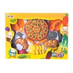 Ficha técnica e caractérísticas do produto Kit de Comidinhas e Pizza 26 Peças - Bel Brink