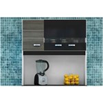 Ficha técnica e caractérísticas do produto Kit de Cozinha Completa 6 Portas Manu - Poquema Móveis - Grafite