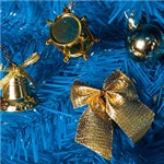 Ficha técnica e caractérísticas do produto Kit de Enfeites para Árvore de Natal 21 Peças Dourado - Orb Christmas