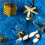 Kit de Enfeites para Árvore de Natal 18 Peças Dourado - Orb Christmas