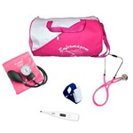 Ficha técnica e caractérísticas do produto Kit de Enfermagem Básico C/ Bolsa Pink