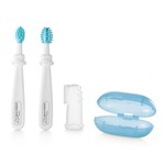 Ficha técnica e caractérísticas do produto Kit de Higiene Oral Azul - Multikids Baby