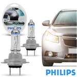 Ficha técnica e caractérísticas do produto Kit de Lâmpada Philips Ev HB3 Dobro de Alcance