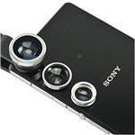 Kit de Lentes Universais Fisheye para Câmera de Smartphones/Tablets - YYJT-1