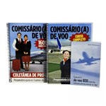 Kit de Livros para Comissário de Voo
