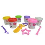 Ficha técnica e caractérísticas do produto Kit de Massinhas Sunny - Hello Kitty - 6 Potes