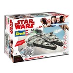 Kit de Montar Revell Build & Play 1:164 Star Wars Millennium Falcon com Luz e Som