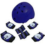 Kit de Proteção Radical M Azul - Bel Sports