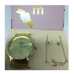 Ficha técnica e caractérísticas do produto Kit de Relógio Mondaine Feminino 99020LPMKDE1