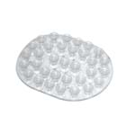 Ficha técnica e caractérísticas do produto Kit de Saboneteiras 2 Unidades Parede Plástico Oval Toilette Primafer