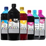 Ficha técnica e caractérísticas do produto Kit de Tinta Epson Compatível Marpax CMYK 6 Litros