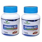 Ficha técnica e caractérísticas do produto Kit de 2 Unidades Vitamina K2 60 Cápsulas