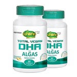 Ficha técnica e caractérísticas do produto Kit 2 DHA Total Vegan Unilife 60 Cápsulas