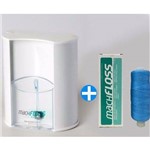 Ficha técnica e caractérísticas do produto Kit Dispenser de Fio Dental + Refil Fio Dental 400 Metros