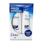Kit Dove Shampoo 400ml + Condicionador 200ml Reconstrução Completa