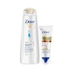 Ficha técnica e caractérísticas do produto Kit Dove Shampoo Hidratação Intensa 400ml + Super Condicionador Fator de Nutrição 50 170ml