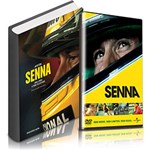 Ficha técnica e caractérísticas do produto Kit DVD Senna + Livro - Ayrton Senna - uma Lenda a Toda Velocidade