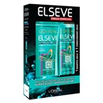 Ficha técnica e caractérísticas do produto Kit Elseve Hydra Detox 48h Antioleosidade Shampoo 400ml + Condicionador 200ml