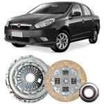 Ficha técnica e caractérísticas do produto Kit Embreagem Fiat Grand Siena 1.4 2012 A 2018 Luk
