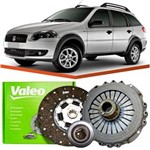 Ficha técnica e caractérísticas do produto Kit Embreagem Fiat Palio Weekend 1.6 2010 a 2016 Valeo