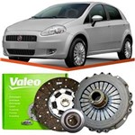 Ficha técnica e caractérísticas do produto Kit Embreagem Fiat Punto 1.6 2010 a 2016 Valeo