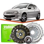 Ficha técnica e caractérísticas do produto Kit Embreagem Peugeot 206 1.6 98 a 2010 Valeo