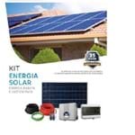 Ficha técnica e caractérísticas do produto Kit Energia Solar Fotovoltaica 1,28kw de 320w On Grid