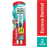 Kit Escova Dental Colgate 360º Macia 2x1