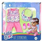Kit Esportivo Baby Alive 10001 - Hasbro