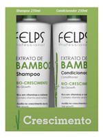 Ficha técnica e caractérísticas do produto Kit Extrato de Bamboo - Shampoo 250ml + Condicionador 250ml - Felps