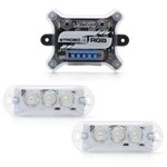 Ficha técnica e caractérísticas do produto Kit Farol Automotivo Strobo 7 Cores em LED AJK