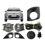 Ficha técnica e caractérísticas do produto Kit Farol de Milha Auxiliar para Ford Fiesta 2011