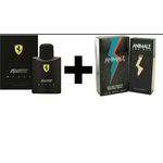 Ficha técnica e caractérísticas do produto Kit Ferrari Black 125ml + Animale Men Tradicional 100ml