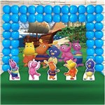 Ficha técnica e caractérísticas do produto Kit Festa Aniversário os Backyardigans Decoração Kit Prata