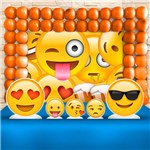 Ficha técnica e caractérísticas do produto Kit Festa Ouro Emoji - IMPAKTO VISUAL