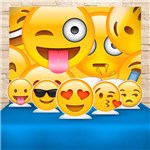 Ficha técnica e caractérísticas do produto Kit Festa Prata Emoji - IMPAKTO VISUAL
