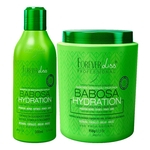 Ficha técnica e caractérísticas do produto Kit Forever Liss Babosa Shampoo 300ml + Máscara 950g