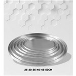 Ficha técnica e caractérísticas do produto Kit Formas de Pizza Completo 25 30 35 40 45 50cm