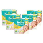 Ficha técnica e caractérísticas do produto KIt Fralda Pampers Recém Nascido Extra Suave 6Kg com 100 Unidades