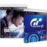 Ficha técnica e caractérísticas do produto Kit - Game Gran Turismo 6 + Game Beyond - PS3