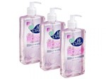 Ficha técnica e caractérísticas do produto Kit Gel Antisséptico Hi Clean Extrato de Rosas 500ml - 3 Un