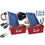 Ficha técnica e caractérísticas do produto Kit Gerador de Energia Solar 300Wp - Gera Até 870Wh/dia