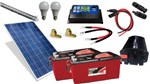 Ficha técnica e caractérísticas do produto Kit Gerador de Energia Solar 330Wp - Gera Até 870Wh/dia - Sinosola